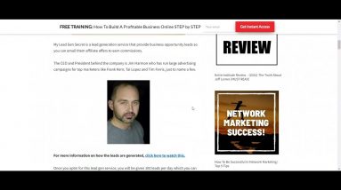 My Lead Gen Secret Review