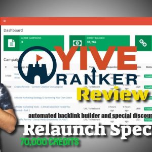 yive ranker review | special 70,000 credits for one time small price! relaunch special!