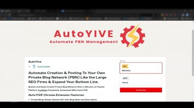 Webby Replay - How to build hundreds of Blog sites on Auto Pilot