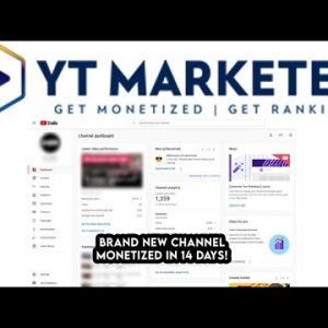 YT Marketer Review Demo Bonus - Build Solid Monetized YouTube Channels