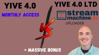 YIVE 4.0 monthly vs YIVE 4.0 LTD Stream Machine TV - YIVE STREAMMACHINE TV Lifetime Deal