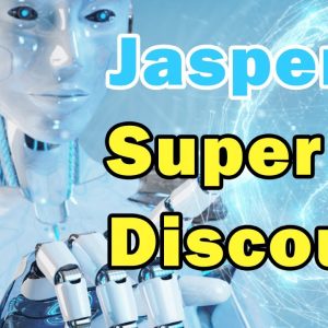 Jasper ai with discount | Jasper ai | Jarvis ai | Jasper discounted deal | Jasper ai 2022