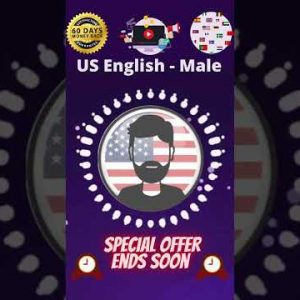 Speechelo Best text to speech software   US English   Male #shorts