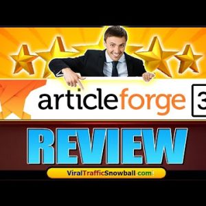 [ARTICLEFORGE] - Article Forge 3.0 Latest Version Review 2022 - Best SEO Ai Content Writer Tool