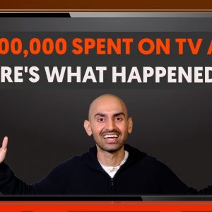 I Spent $500,000 in TV Ads to Promote My Ad Agency… This is what happened