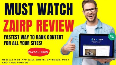 Must Watch Zairp Review | Exclusive Bonuses | Zairp Demo | Zairp Honest Review | Zairp Review 2022