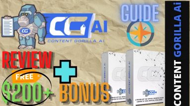 Content Gorilla AI Review 👍 | ⚠️Don't Buy⚠️ (product) Without My 🤑FREE BONUSES🤑