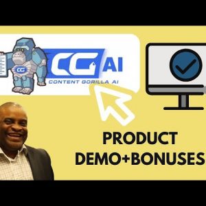 Content Gorilla AI Demo and Bonus