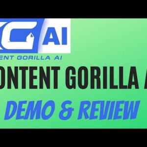 Content Gorilla AI Demo & Review