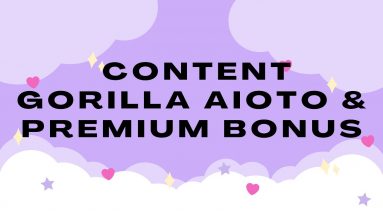 Content Gorilla AI OTO - Content Gorilla AI OTOs