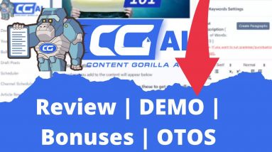 Content Gorilla Ai Review  | Content Gorilla Ai OTOs