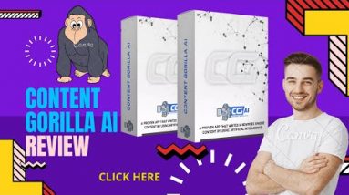 Content Gorilla AI Review & DEMO | Win A FREE Copy Of Content Gorilla AI