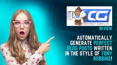 Content Gorilla AI review| Generate high quality content in Minutes