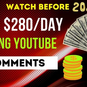 $280 per day posting YouTube comments | Social Media Jobs | how to make money on social media