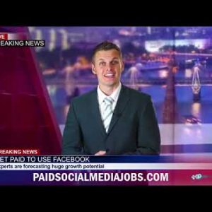 Get Paid To Use Facebook Twitter and YouTube ,.Social Media Jobs