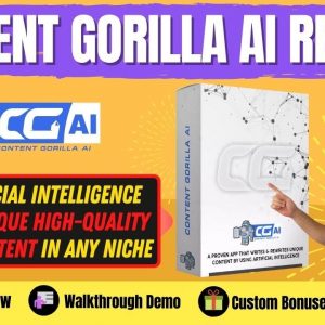 Content Gorilla AI Review & Demo | Don’t Buy Without My $7,000+ Content Gorilla AI Bonuses