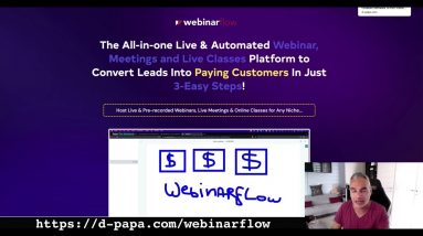 WebinarFlow Review | A Webinar Creation Software To Pull Traffic, Leads and Sales