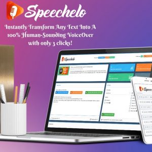 Speechelo text to Speech Software || Real voices || One time Limited Offer-53% off 😇