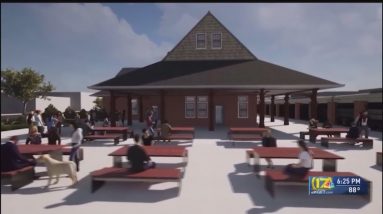 Quest to renovate historic train depot gets a marketing boost: Animated tour of future restoration