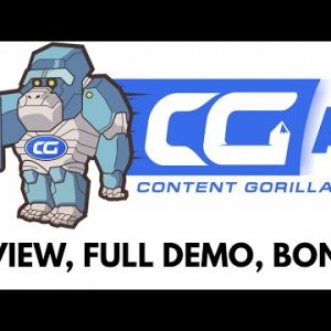 Content Gorilla AI Review Full Demo Bonus - Create Unlimited Unique Content and Blog Posts Using AI