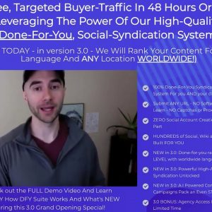 Marketing: Done For You DFY Suite 3.0 Review High Quality Done For You Syndication Links