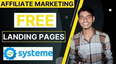 How to Create Landing Page for FREE in 10 Minutes | Systeme.io Tutorial in Hindi [2022]