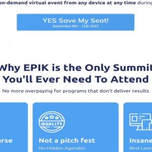 EPIK Summit 2022 - Hosted by Dan Lok and Aurelian Amacker