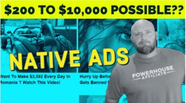 How to Do Affiliate Marketing With Native Ads   Is $200 Enough