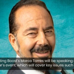 Marco Torres Of Marketing Boost Take The Stage With Kevin Harrington Of Shark Tank