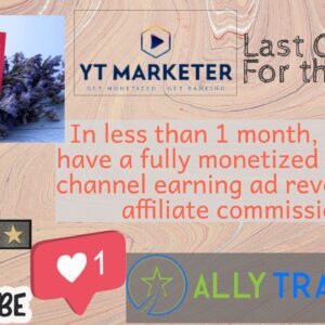 YTMarketer - Get Your YouTube Channel Monetized FAST!