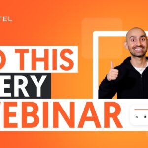 My Favorite Webinar Tip