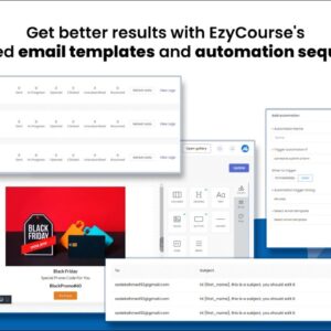Email marketing with EzyCourse. Automation, sequence & campaign | All in one online course platform