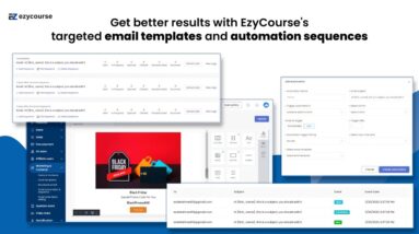 Email marketing with EzyCourse. Automation, sequence & campaign | All in one online course platform