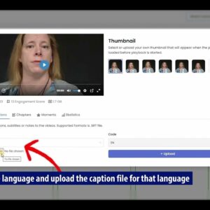 How to add captions to videos I All-in-one online course platform I EzyCourse