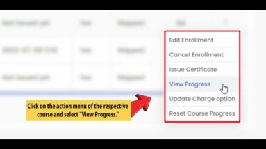How to view your student's course progress I All-in-one online course platform I EzyCourse