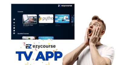 EzyCourse Android TV App: Unlock Effortless Learning & Boundless Possibilities!