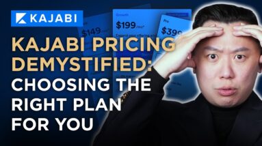 Kajabi Pricing Demystified   Choosing the Right Plan for You