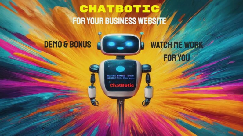 chatbotic review & demo: exclusive bonuses for elevating your website!