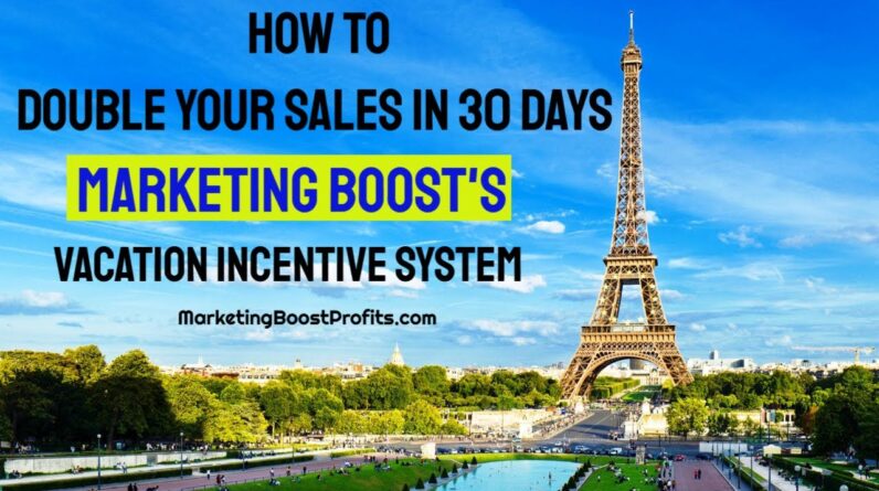 Marketing Boost Vacation Incentives Giveaway | Marketing Boost 2024