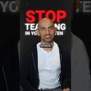 Stop Teaching In Your Content