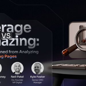 Average VS Amazing: Lessons Learned from Analyzing 3000 Landing Pages
