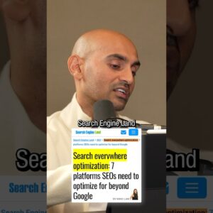 The New SEO: Search Everywhere Optmization