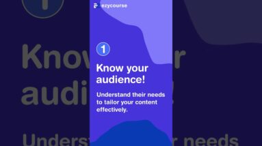 3 things every course creator needs to consider before launching! EzyCourse LMS