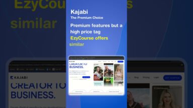 Top 3 affordable LMS platforms in 2024 | EzyCourse, Thinkific, and Kajabi