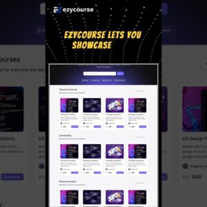 List your course, reach more learners! 📚 #ezycourse #coursecreator #marketplace #features