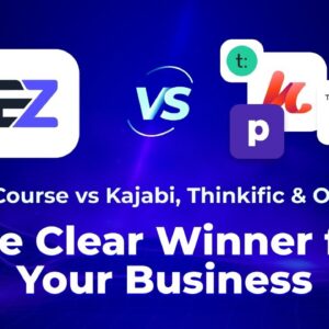 Enjoy More Features and Save Up to 85% Compared to Kajabi, Thinkific and Others