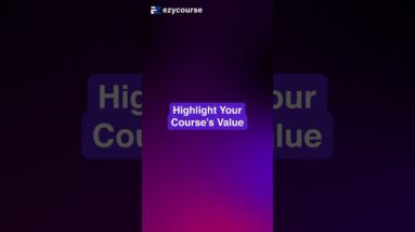 Start Strong With the Perfect Landing Page! 🚀 #EzyCourse #LandingPage #CourseCreators