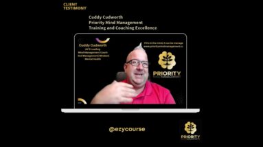 Why Cuddy Cudworth Recommends EzyCourse for Coaches & Course Creators