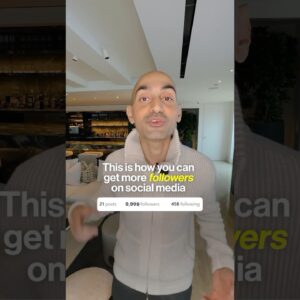 Going viral once or twice does not mean your follower count is going to suddenly increase!
