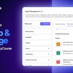 How to Set Up & Manage Custom User Roles in EzyCourse | Dynamic User Role Manager